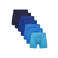 Bamboo Basics bamboe boxershorts - blauw/donkerblauw (set van 7)