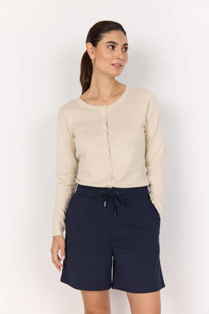 straight high waist casual short