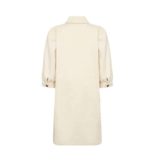 Soyaconcept denim blousejurk ecru afbeelding