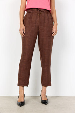 straight regular waist broek