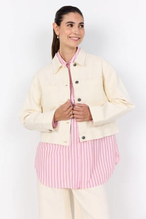 denim spijkerjas ecru