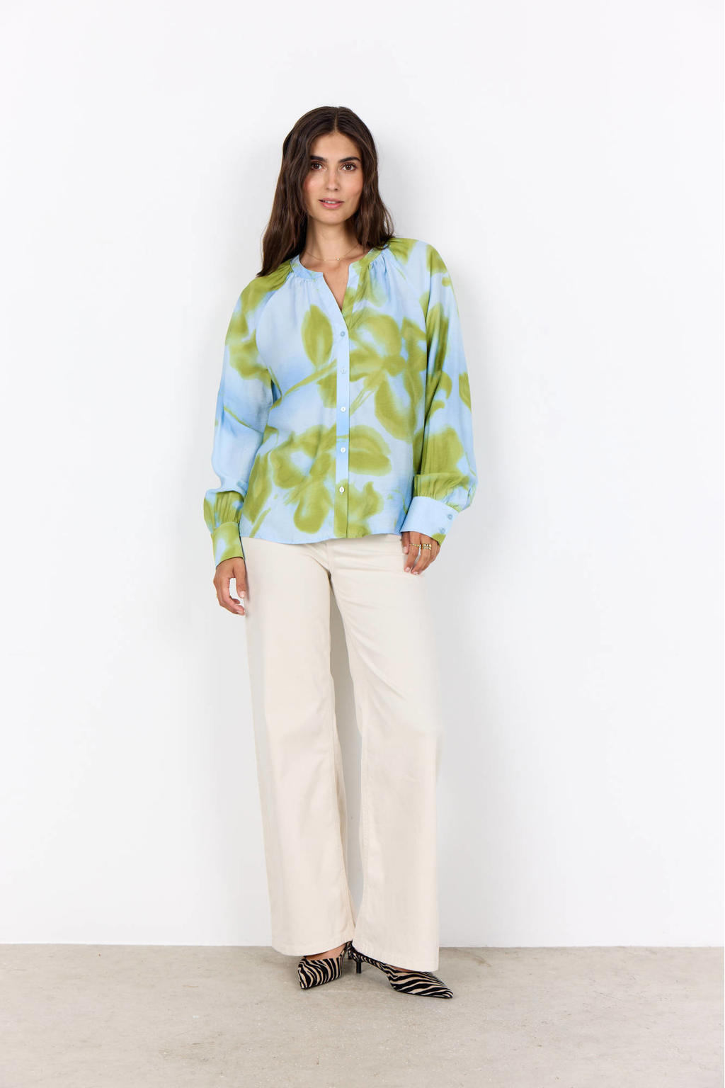 Soyaconcept blouse lichtblauw
