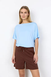 thumbnail: Soyaconcept straight high waist casual short bruin