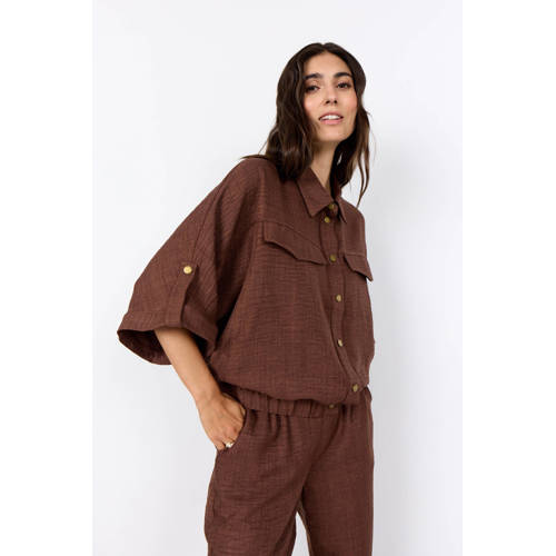 Soyaconcept blouse bruin afbeelding