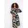 Soyaconcept midi jurk zwart