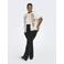ONLY CARMAKOMA teddy gebloemde gilet ecru