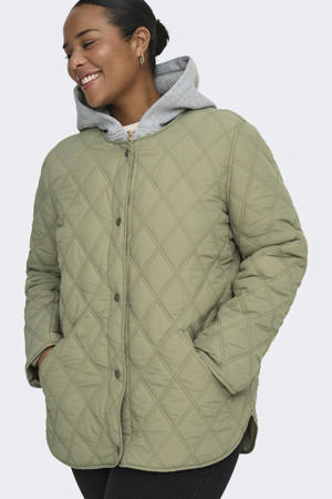 tussenjas quilted groen