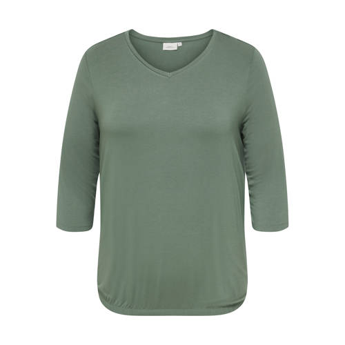 ONLY CARMAKOMA top groen afbeelding