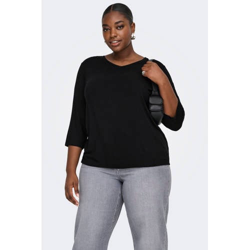 ONLY CARMAKOMA top zwart afbeelding