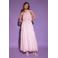 AMAYA Amsterdam maxi jurk broderie lichtroze