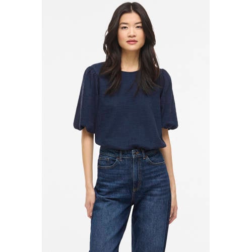VILA top marineblauw afbeelding