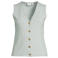 VILA gilet mintgroen gebreid
