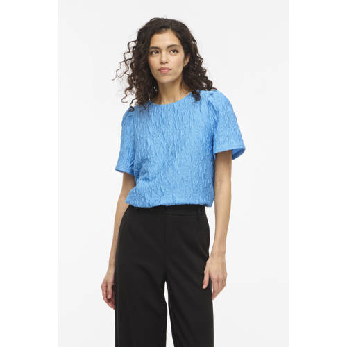 VILA top blauw afbeelding