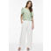 VILA top lichtgroen