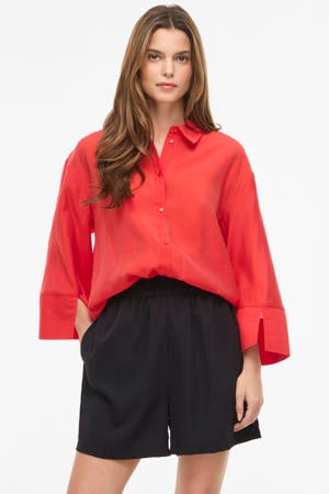 blouse koraalrood