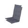 Hartman tuinkussen hoge rug Cuba - Graphite Blue (123x50x8 cm) (set van 2)