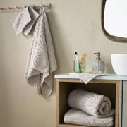 thumbnail: NOUS Living handdoek Regenboog (zand) (110x60 cm)