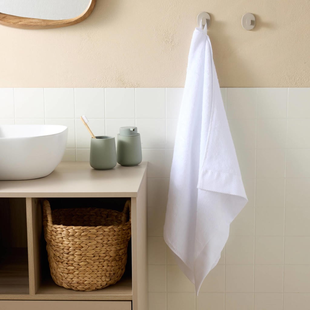 NOUS Living handdoek wit (110x60 cm)