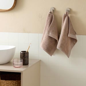 gastendoek taupe (set van 2) (50x30 cm)