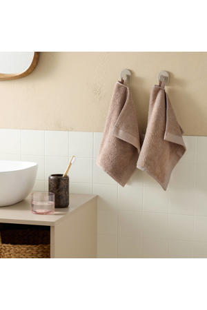 gastendoek taupe (set van 2) (50x30 cm)