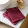 NOUS Living washand donkerroze (set van 2) (15x20 cm)
