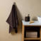 Studio LIVIT wellness handdoek donkerbruin (100x50 cm)