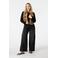 MS Mode gebloemde gilet cognac