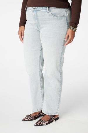 high waist wide leg jeans light blue denim