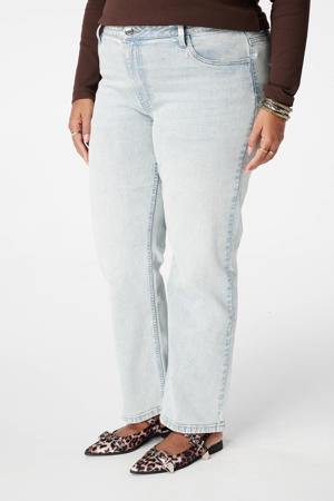 high waist wide leg jeans light blue denim