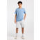 America Today sweatshort lichtgrijs