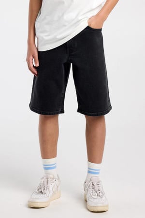 denim short black denim