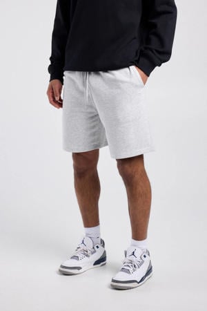 regular sweatshort grijs