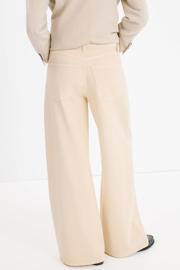 thumbnail: Mango wide leg jeans beige