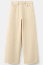 thumbnail: Mango wide leg jeans beige