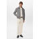 Mango Man fleecevest grijs