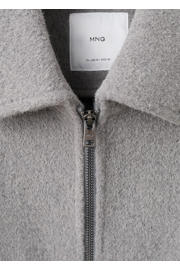 thumbnail: Mango Man fleecevest grijs