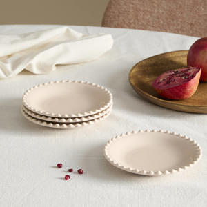 Perle gebaksbordje (Ø14,3 cm) (set van 4)