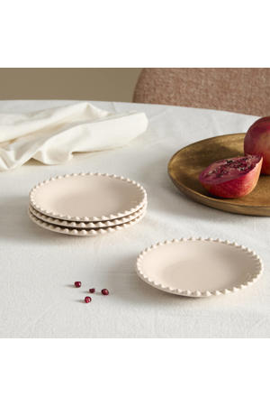 Perle gebaksbordje (Ø14,3 cm) (set van 4)