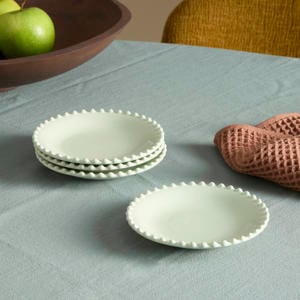 Perle gebaksbordje (Ø14,3 cm) (set van 4)