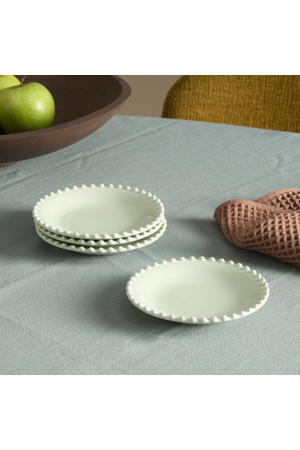 Perle gebaksbordje (Ø14,3 cm) (set van 4)