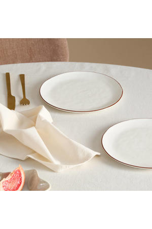 Edge ontbijtbord (Ø22 cm) (set van 2)