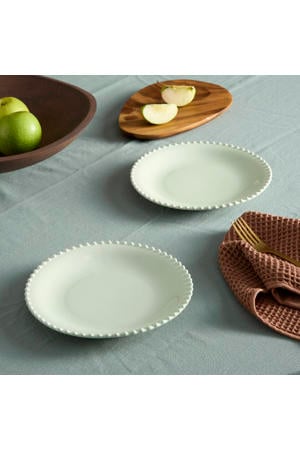 Perle ontbijtbord (Ø22 cm) (set van 2)