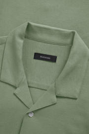 thumbnail: Matinique katoenen regular fit overhemd - groen