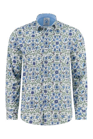 regular casual overhemd groen