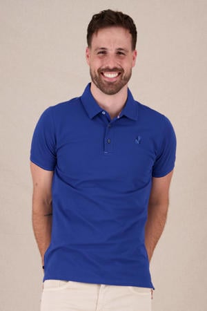 regular polo blauw