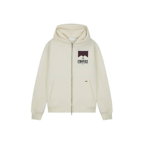 Croyez sweatvest ecru afbeelding