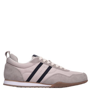 suède sneakers grijs