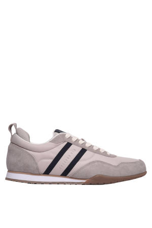 suède sneakers grijs