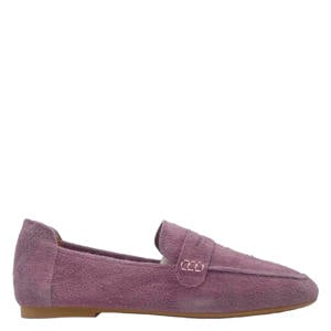 Marigold suède loafers paars
