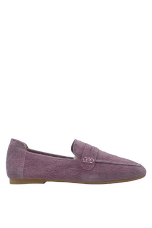 Marigold suède loafers paars